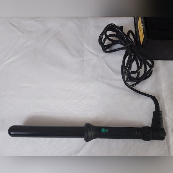 MICA Beauty 1" Clipless Curler Wand Set 9ft Swivel Cord 2 Settings FAST HEATING! - Picture 4 of 10